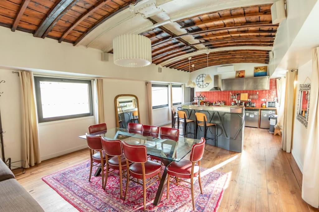Grande Peniche 4 Ch - 10 Pers -Paris - Ile De Puteaux- Terrasses Villa Екстериор снимка
