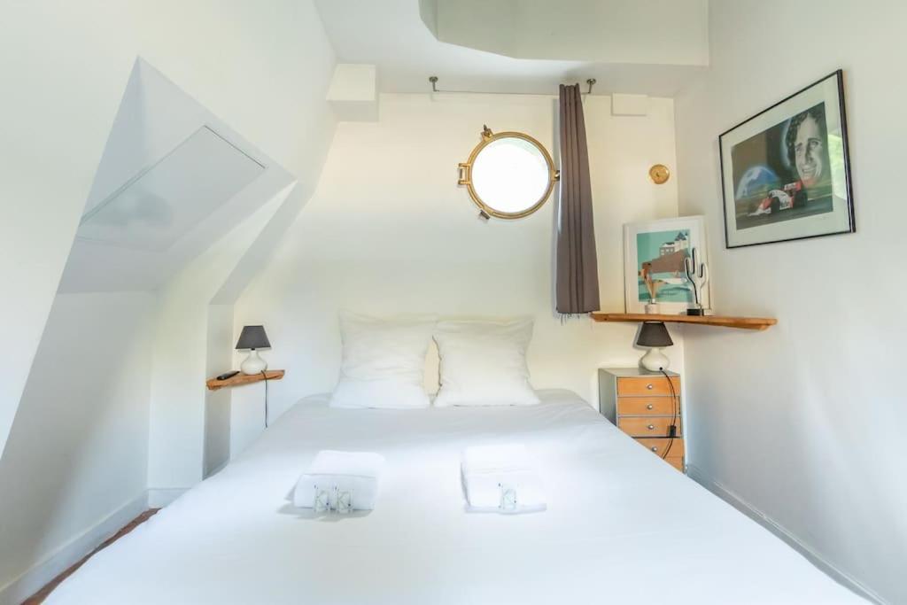 Grande Peniche 4 Ch - 10 Pers -Paris - Ile De Puteaux- Terrasses Villa Екстериор снимка
