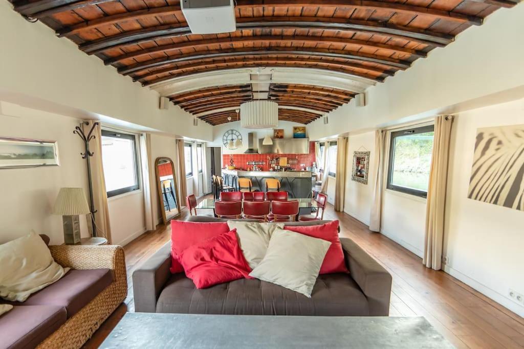 Grande Peniche 4 Ch - 10 Pers -Paris - Ile De Puteaux- Terrasses Villa Екстериор снимка