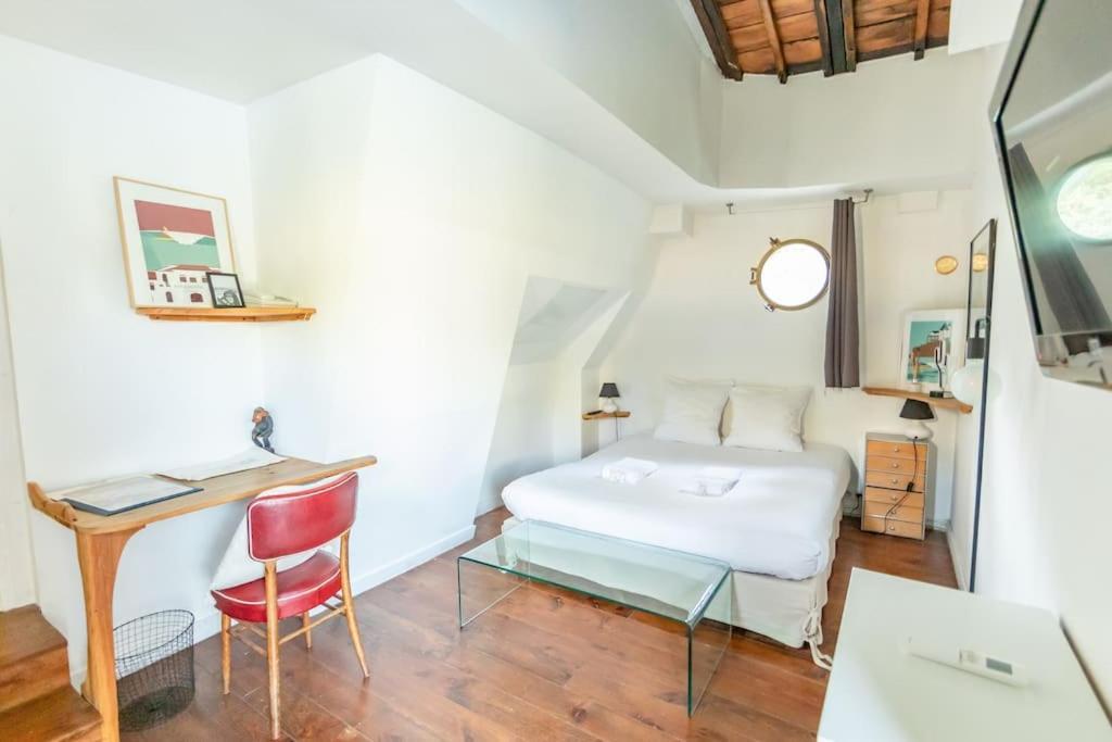 Grande Peniche 4 Ch - 10 Pers -Paris - Ile De Puteaux- Terrasses Villa Екстериор снимка
