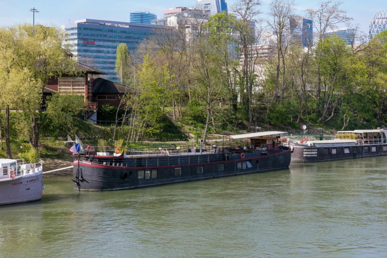 Grande Peniche 4 Ch - 10 Pers -Paris - Ile De Puteaux- Terrasses Villa Екстериор снимка