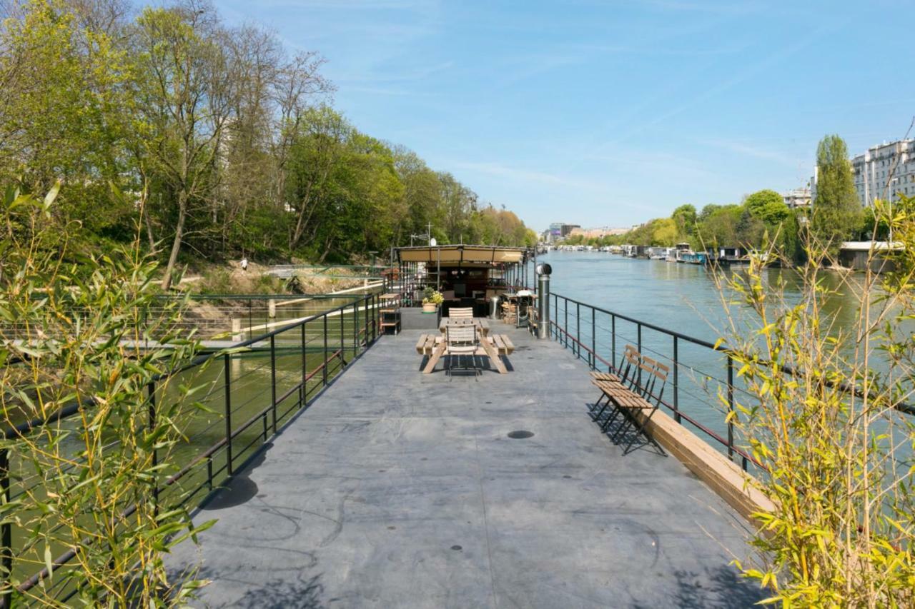 Grande Peniche 4 Ch - 10 Pers -Paris - Ile De Puteaux- Terrasses Villa Екстериор снимка