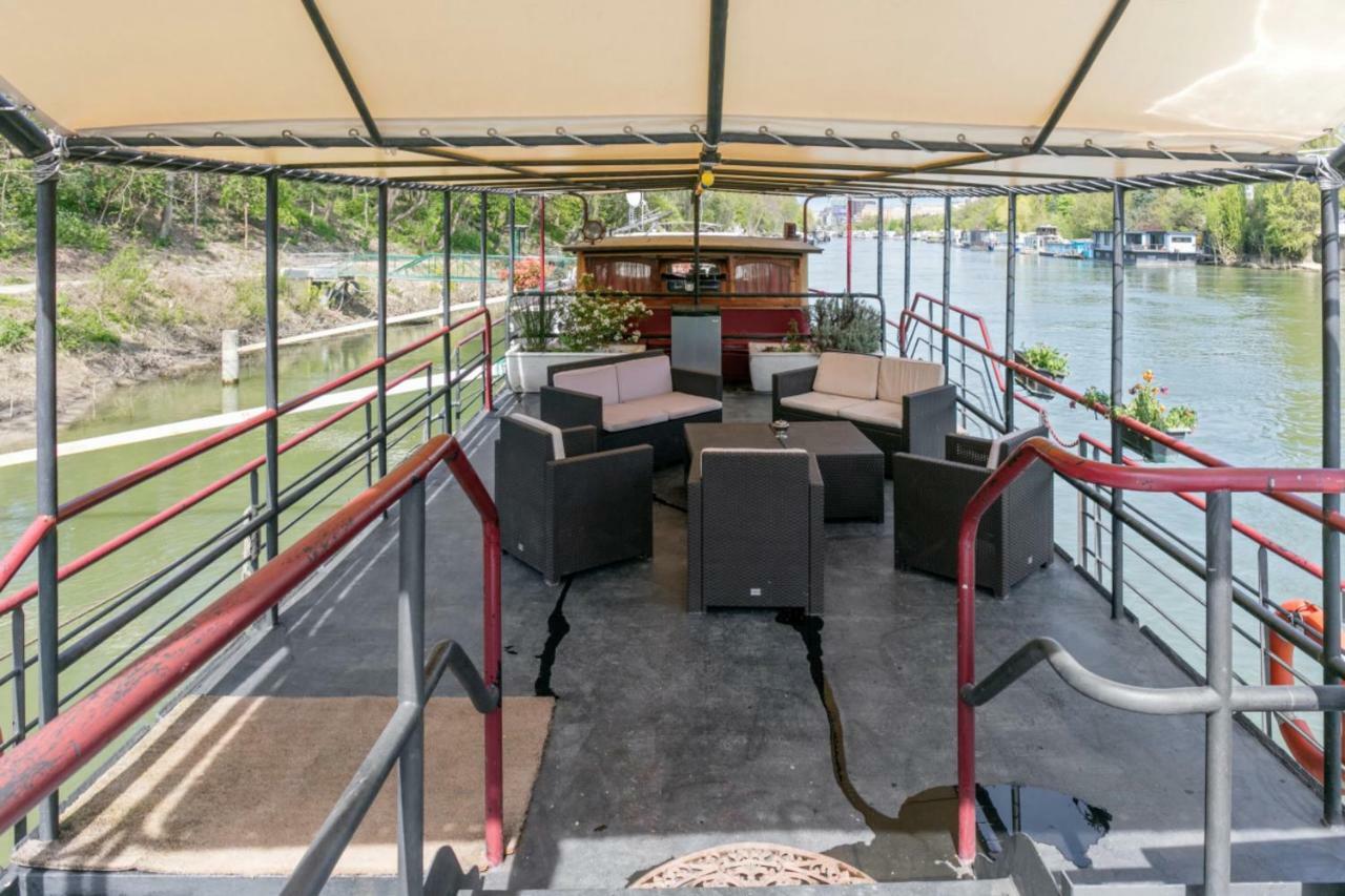 Grande Peniche 4 Ch - 10 Pers -Paris - Ile De Puteaux- Terrasses Villa Екстериор снимка